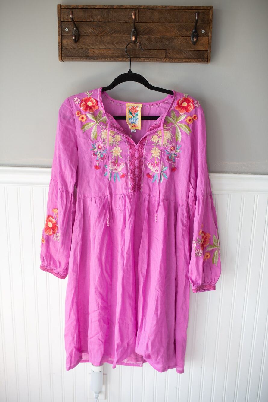 Johnny Was Bishop Long sleeve Dress Small